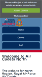 Mobile Screenshot of aircadetsnorth.org